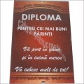 DIPLOMA  Pentru cei mai buni parinti 